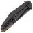 Нож Ruike Forth blackwash сталь 8Cr13MoV рукоять Brown G10/Stainless steel (D191-W)