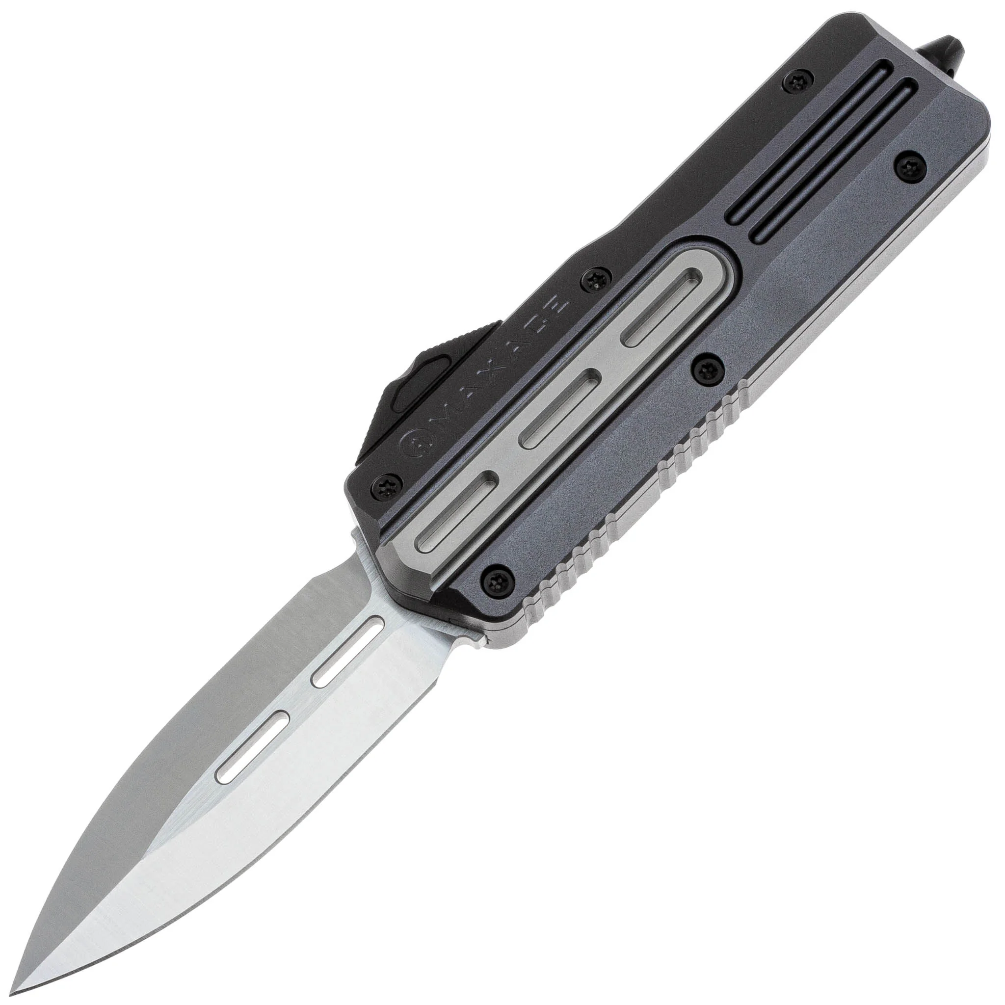 Нож Maxace Uranus S/E Satin 10Cr15CoMoV Gray Aluminum | Магазин