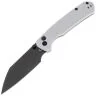 Нож CJRB Pyrite Light black PVD сталь AR-RPM9 рукоять White FRN (J1945-BGY)