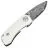 Нож SHOOZIZ YA-01 black сталь Damascus рукоять White cowbone
