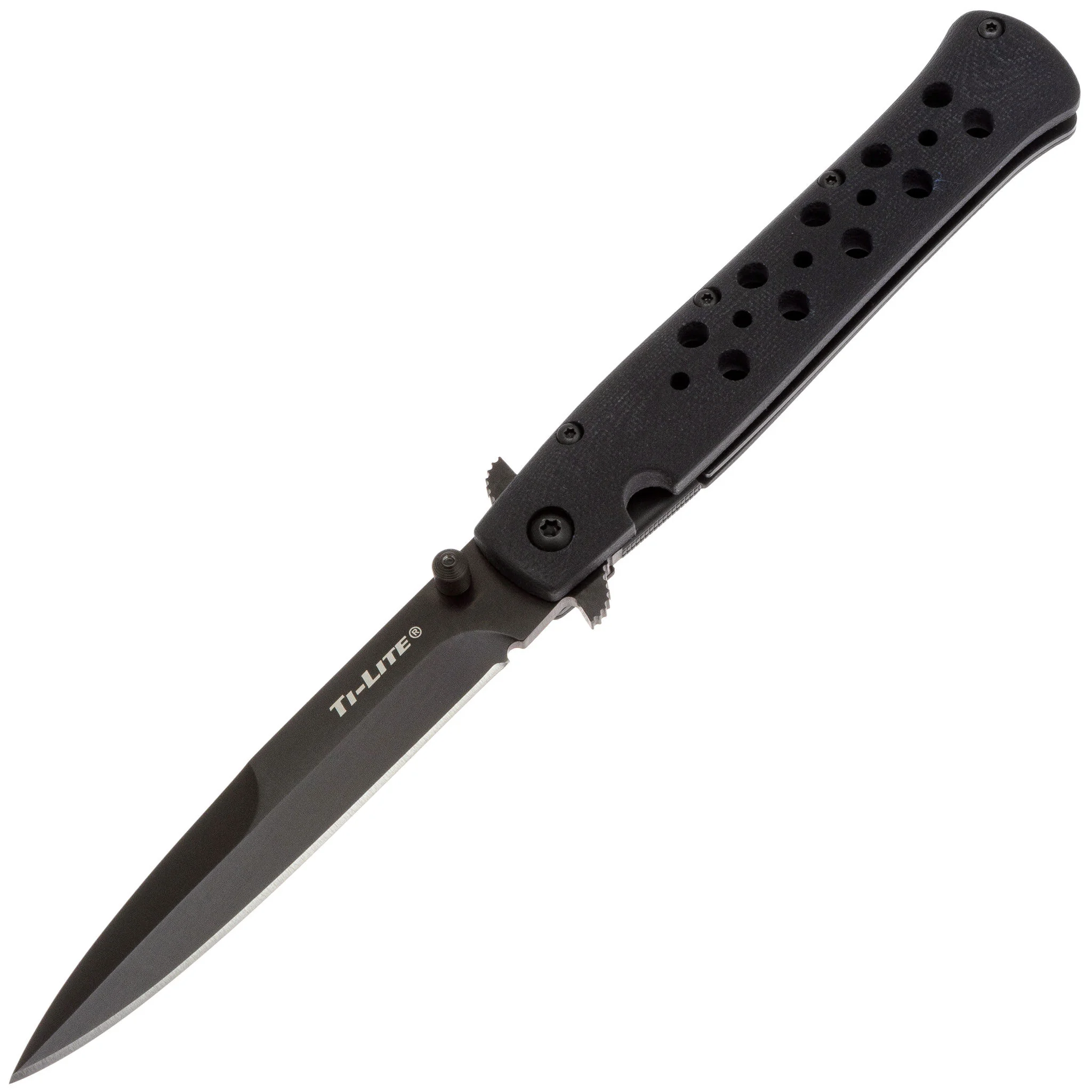 Нож Cold Steel Ti-lite 4 DLC 26C4 | Магазин ножей Forest-Home