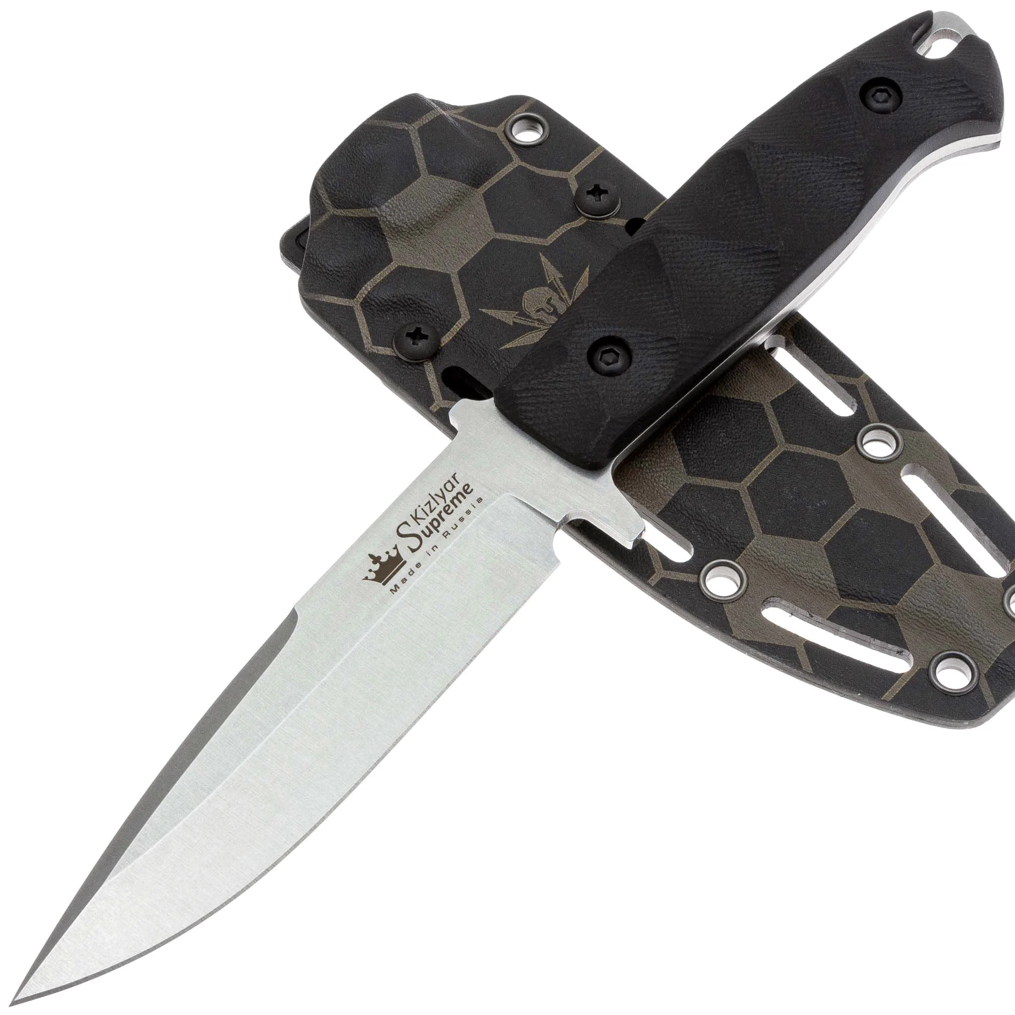 Нож Kizlyar Supreme Severus VG-10 Stonewash Black G10 | Магазин