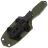 Нож N.C. Custom Grave blackwash сталь AUS-10 рукоять Olive G10
