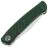 Нож NL Knives Frodo 2.0 Wharncliffe сталь ZDI-Elmax рукоять Green Twill 3k CF