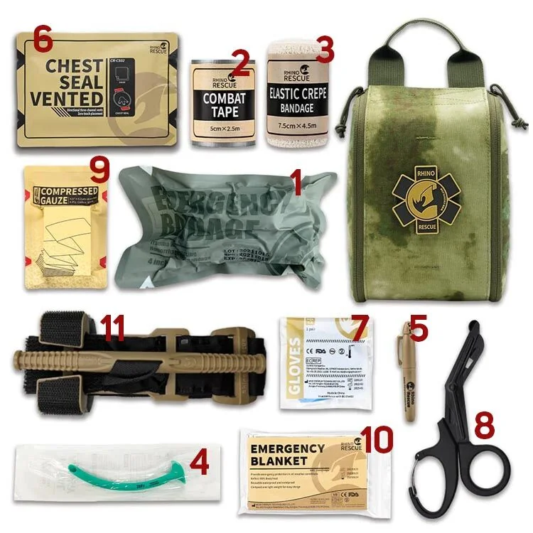 Аптечка Rhino Rescue Tactical IFAK CR-QF002M | Магазин Forest-Home