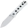 Нож QSP Canary Folder stonewash сталь 14C28N рукоять White G10 (QS150-G1)