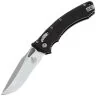Нож Microtech Amphibian Ram-Lok 30th anniversary stonewash сталь M390MK рукоять Black Fluted G10