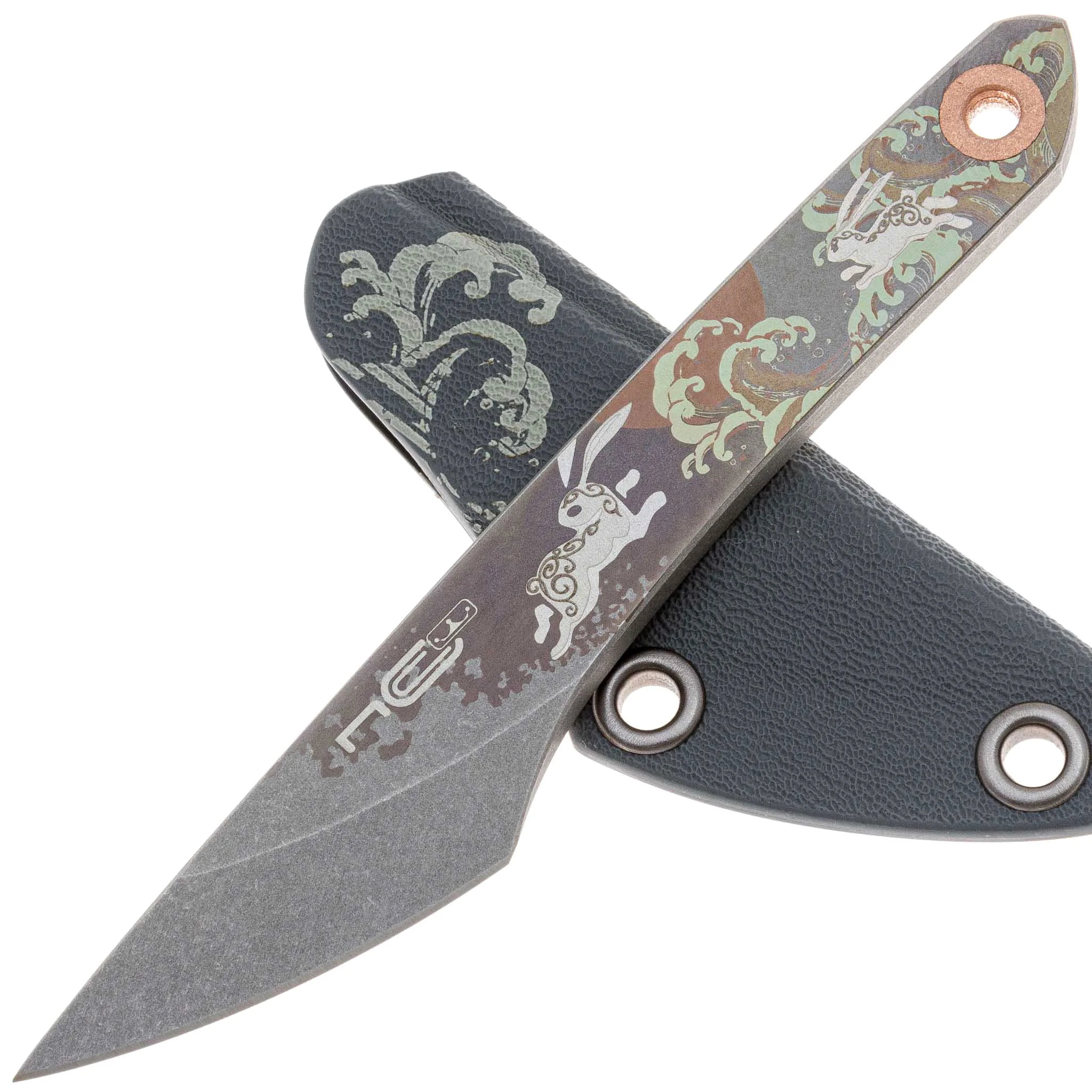 キヨBob Reeves クラシカルシリーズ 1/2C TP Corセット Нож N.C.Custom Киридаши NCC064BL-BB | Магазин ножей Forest-Home