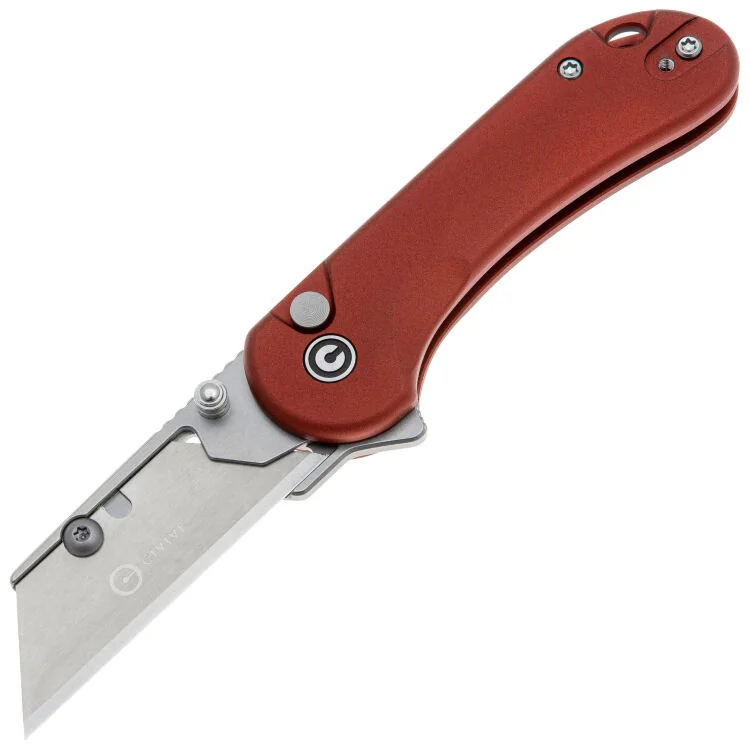 НожCIVIVIElementumUtilityсталь6CrрукоятьBurgundyAluminum(C23039B-5)