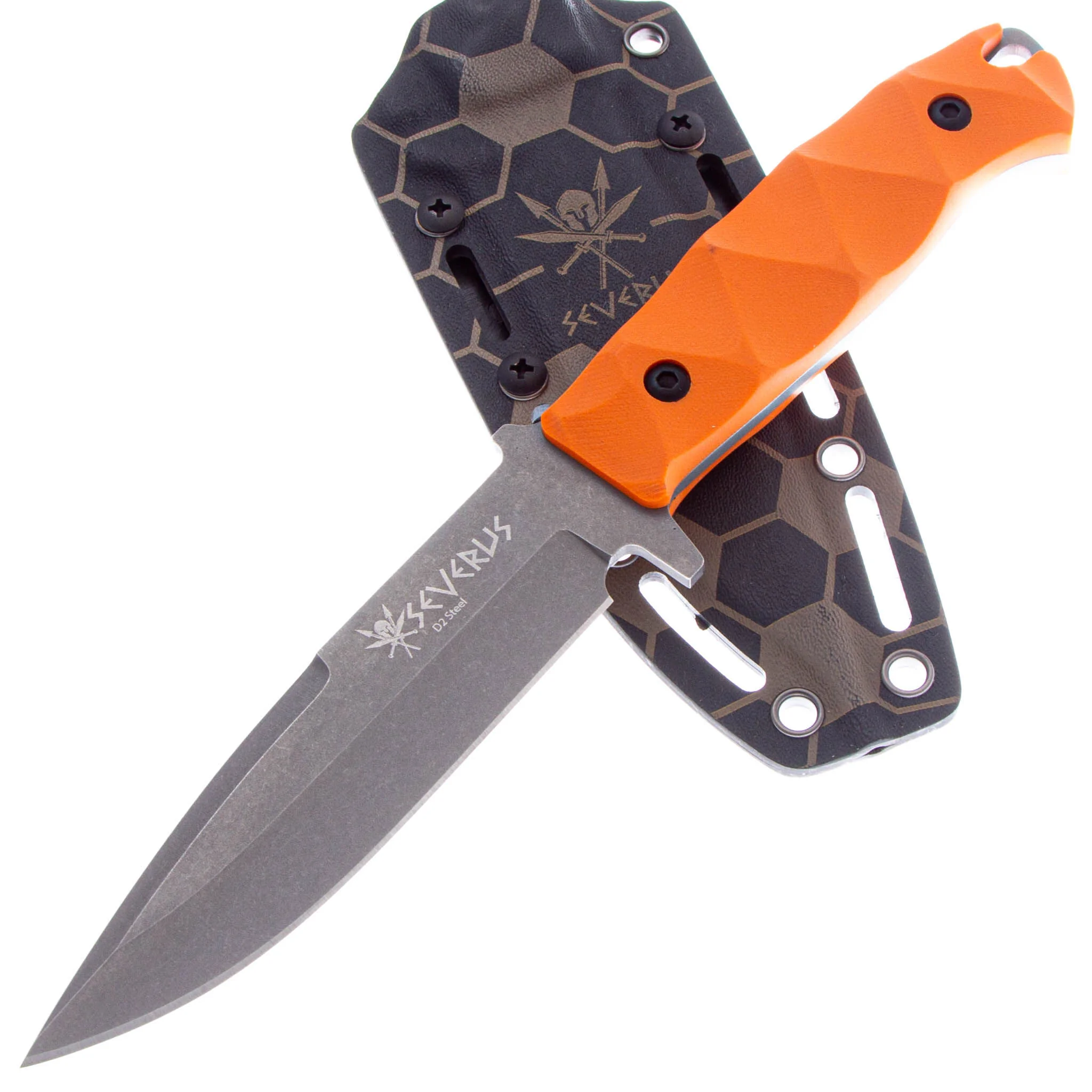 Revolver No.411 オレンジ Нож Kizlyar Supreme Severus Orange Kydex | Магазин ножей Forest-Home