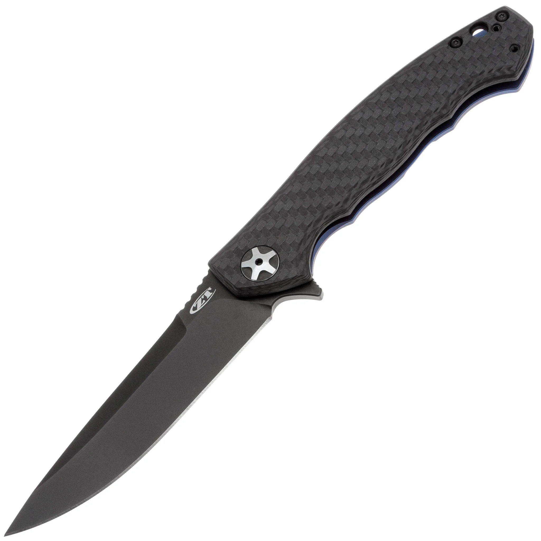 Нож ZT 0452 0452CFBLUBLK | Магазин Forest-Home