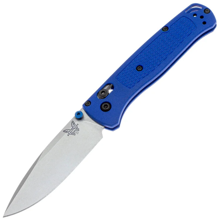 НожBenchmadeBugoutстальS30VрукоятьBlueGrivory(535)