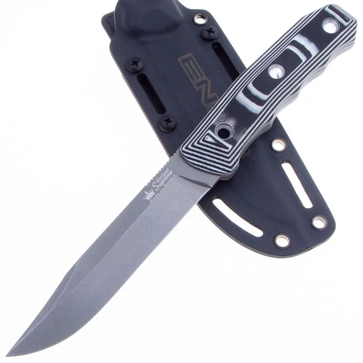 НожKizlyarSupremeEnzoстальD2TacwashрукоятьG10