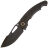 [Уценка] Нож Artisan Cutlery Xcellerator black сталь AR-RPM9 рукоять Black Micarta