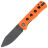 Нож QSP Canary Folder blackwash сталь 14C28N рукоять Orange G10 (QS150-B2)
