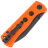 Нож QSP Canary Folder blackwash сталь 14C28N рукоять Orange G10 (QS150-B2)