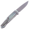 Нож We Knife Smooth Sentinel сталь CPM-20CV рукоять Gray Ti/Natural G10 (WE20043-2)