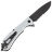Нож Daggerr Wocket DL blackwash serrated сталь 8Cr14MoV рукоять White FRN