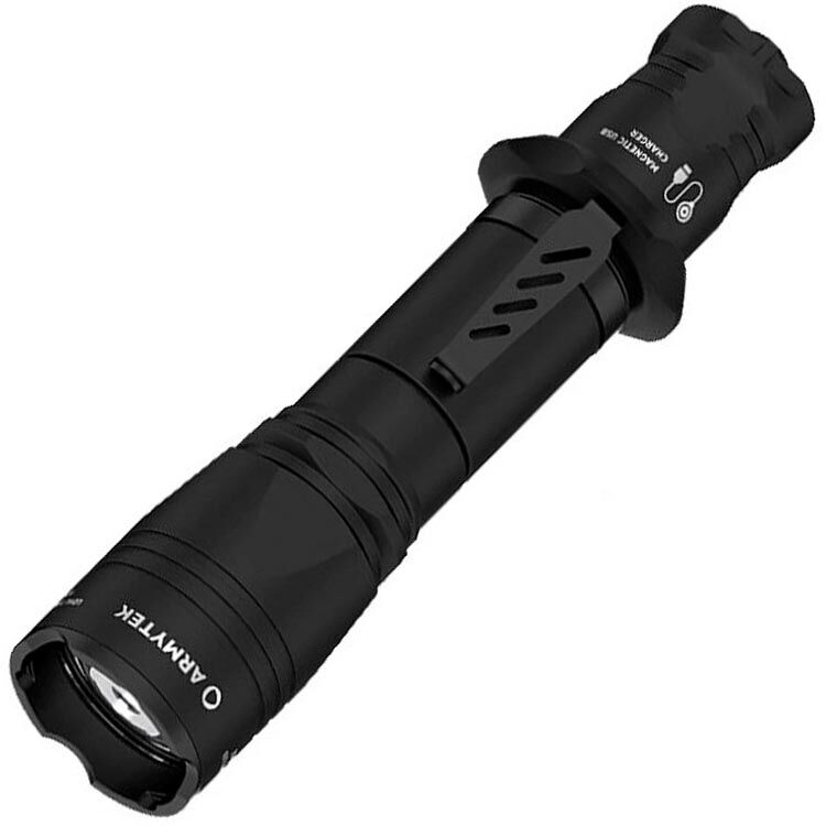 Фонарь ArmyTek Dobermann Pro Magnet USB XHP35 HI Теплый (F07501W)