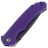 Нож CIVIVI Brazen Tanto Blackwash сталь D2 рукоять Purple G10 (C2023D)