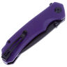 Нож CIVIVI Brazen Tanto Blackwash сталь D2 рукоять Purple G10 (C2023D)