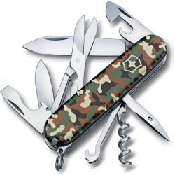 Нож многофункц. Victorinox Climber Wood Camouflage 91мм (1.3703.94)