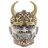 Бусина темлячная Evil Skull Японский демон