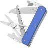 Нож FOX Vulpis Multipurpose-5 сталь N690 рукоять Sky Blue Aluminium (FX-VP130-SF5 SB)