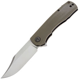 Нож Petrified Fish Victor satin сталь K110 рукоять Khaki Micarta