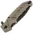Нож Extrema Ratio Glauca G1 Black сталь N690 рукоять Desert Aluminium