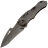Нож Rike Knife Athron B DLC сталь M390 рукоять DLC Titanium