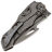 Нож Rike Knife Athron B DLC сталь M390 рукоять DLC Titanium