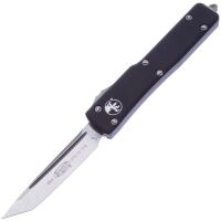 Нож Microtech UTX-70 T/E Satin сталь M390 рукоять Black Aluminum (149-4)