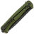 Нож Lion Steel Skinny PVD stonewash сталь MagnaCut рукоять Green Aluminium/Micarta (SK01A GB)