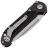 Нож Microtech LUDT Gen III stonewash сталь M390MK рукоять Black Aluminum (1135-10)