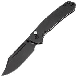 Нож CJRB Pyrite Bowie blackwash сталь AR-RPM9 рукоять Blackwash Steel (J1942-BST)