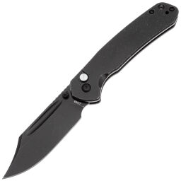 Нож CJRB Pyrite Bowie blackwash сталь AR-RPM9 рукоять Blackwash Steel (J1942-BST)