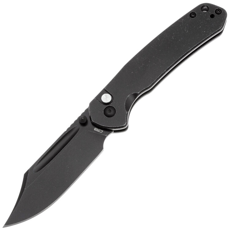 Нож CJRB Pyrite Bowie blackwash сталь AR-RPM9 рукоять Blackwash Steel (J1942-BST)