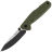 Нож Real Steel Yak Flat сталь 14C28N рукоять Green G10 (7871BG)