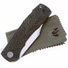 Нож Petrified Fish Victor SW сталь M390 рукоять Black/Green G-Mascus