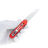 Нож FOX Vulpis 55 сталь N690Co рукоять Grenade Pattern Red Aluminium (FX-VPGP130 RD)