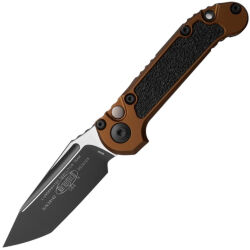 Нож Microtech LUDT Gen III T/E black сталь M390MK рукоять Tan Aluminum (1136-1TA)