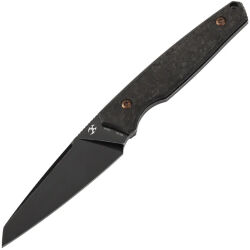Нож Kansept Parr blackwash сталь S35VN рукоять Shred Carbon Fiber
