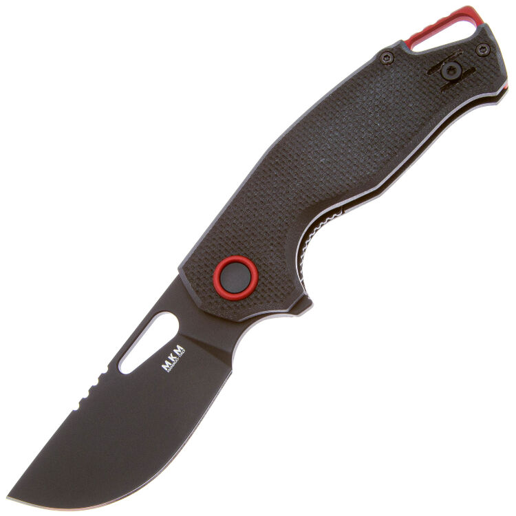 Нож MKM Vincent black сталь N690 рукоять Black G10 (VCN-GBB)