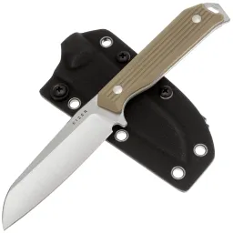 Нож Kizer Begleiter Fix Sheepsfoot satin сталь AEB-L рукоять Tan G10