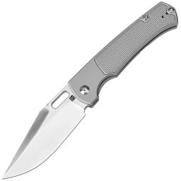 Нож Artisan Cutlery Revel Stonewash сталь AR-RPM9 рукоять Gray Titanium