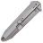 Нож WE Knife Diatomic beadblast сталь CPM-20CV рукоять Beadblast gray Ti (WE22032-2)