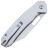 Нож CJRB Pyrite Wharncliffe stonewash сталь AR-RPM9 рукоять Steel (J1925A-ST)