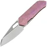 Нож Remette Woodpecker сталь M390 рукоять Pink Crystal Titanium (RTWP-IP)