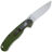 Нож Ontario RAT-1 stonewash сталь AUS-8 рукоять Green GRN (8880GR)